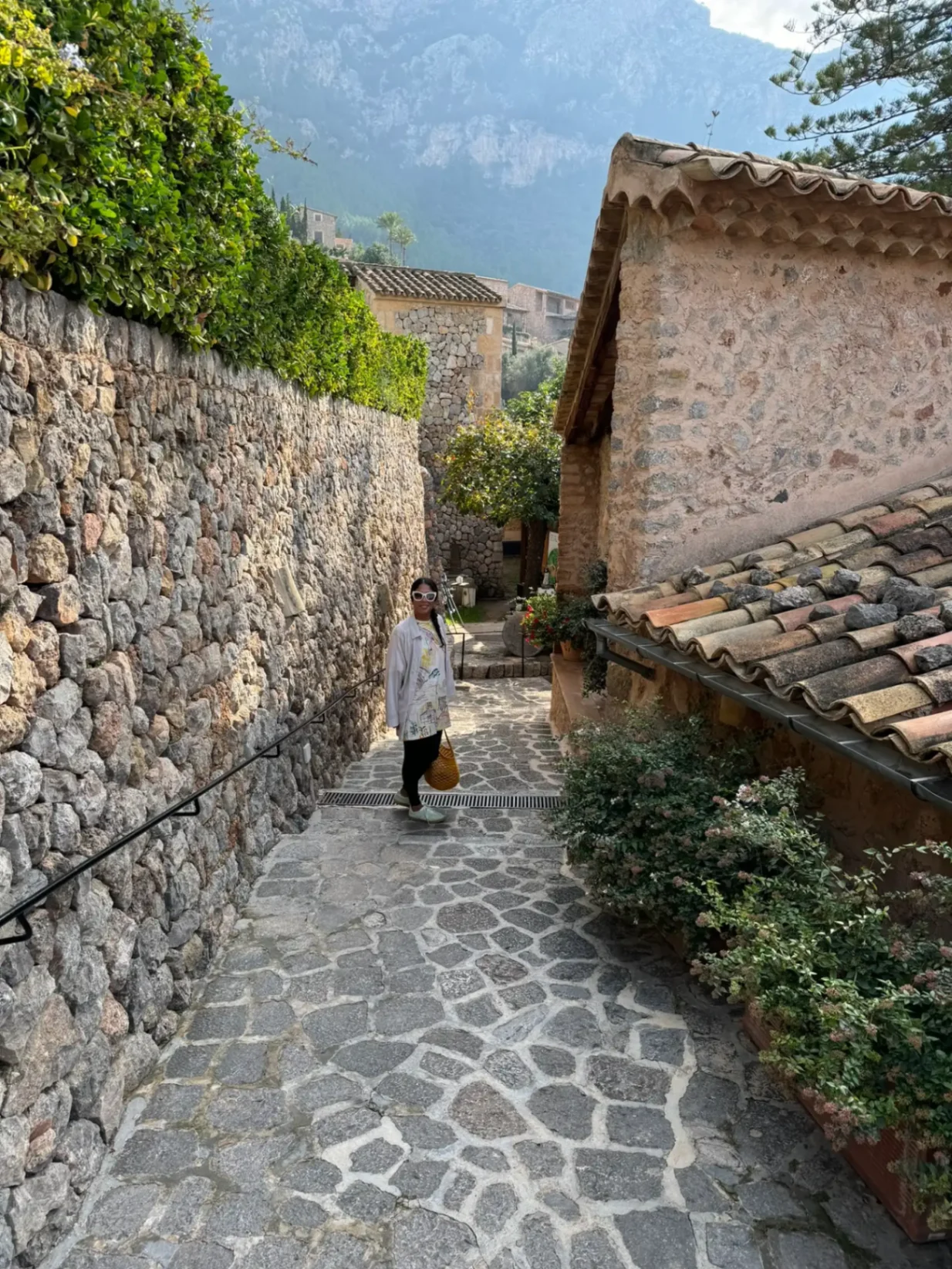 A stone village in the Serra de Tramuntana